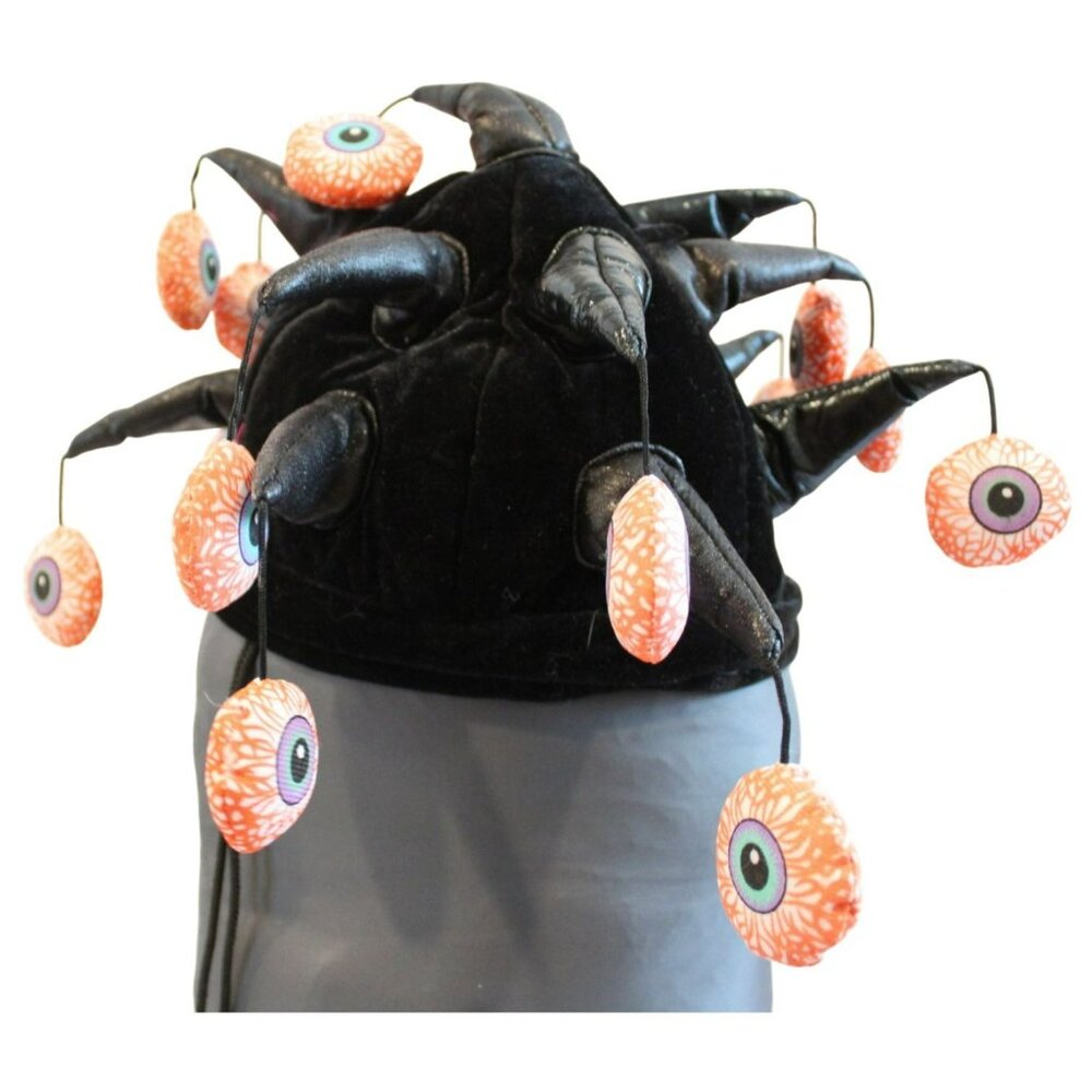 Funny Eyeball Hat Velvet Halloween